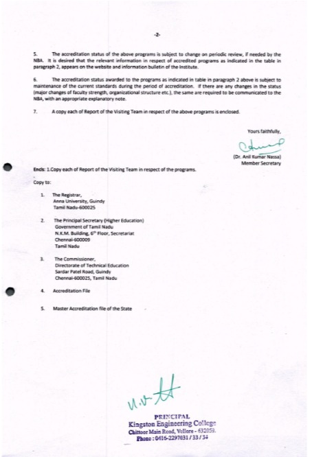 NBA Certificate 2