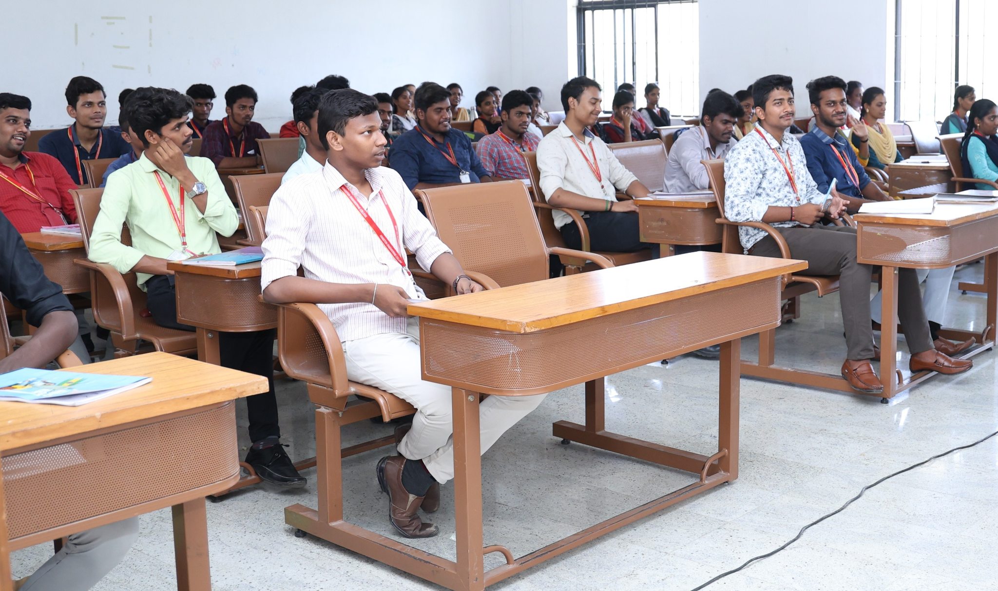 Students in classroom