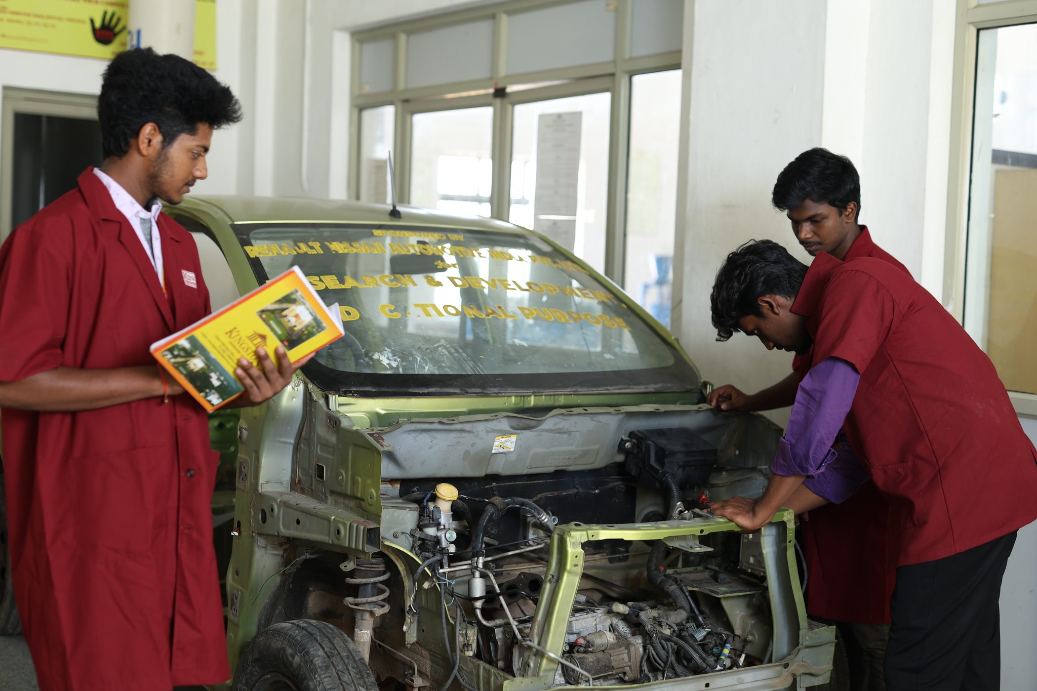 Students in classroom